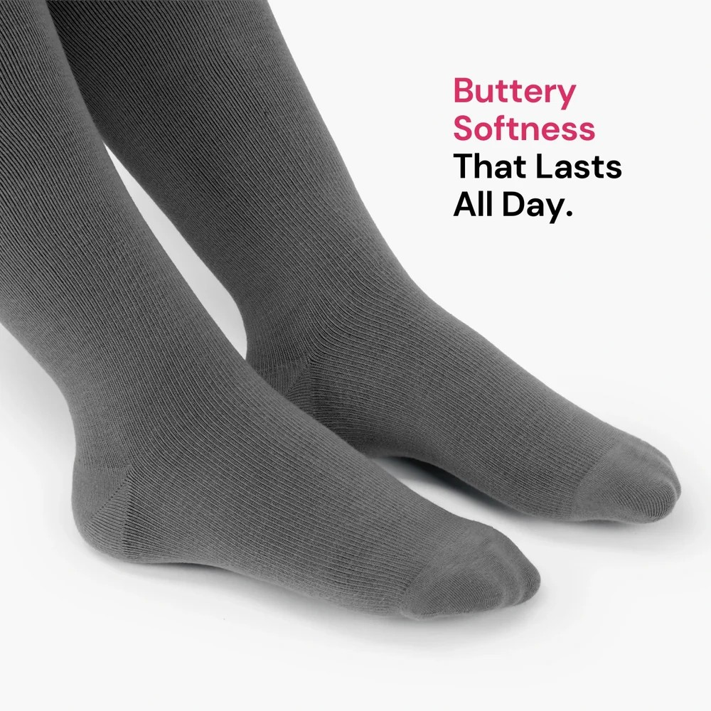 Bamboo Wide Compression Socks