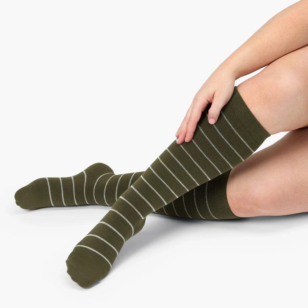Bamboo Wide Compression Socks